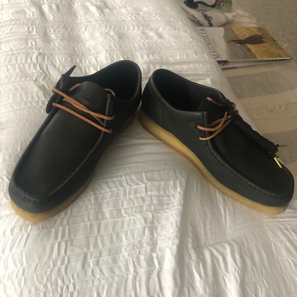 Clarks Original Horween Natural Leather Wallabee - Picture 3 of 6